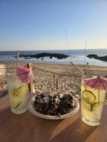 Azulmaris - Direkt am Strand in Vila Chã - Terrasse und Meerblick - B&B Vila Chã