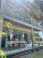 Cottage atypique avec piscine & accès au lac 6 personnes - B&B