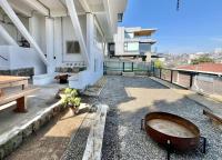 Altavista Reñaca - Fogón, quincho y piscina con vista al mar - Chambres d'hôtes Viña del Mar