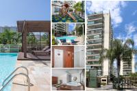 TOP BARRA OLÍMPICO! FARMASI ARENA - PARQUE AQUÁTICO MARIA LENK - ARENAS OLÍMPICAS - RIO CENTRO - GARAGEM - PORTARIA 24h - PISCINA - SAUNA - PARQUINHO INFANTIL - AR CONDICIONADO SALA E QUARTOS - TV com STREAMING, Wi-Fi - Ferienwohnung Rio de Janeiro