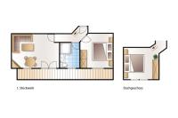 Apartment with Mountain View and 2 bedrooms
