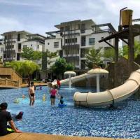 Pool & Sea View Casa Azalea at Swiss Garden Resort Residence - 2 bedroom apartment - Chambres d'hôtes Kuantan