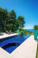 Blue Samui Ocean Villa - 3 Large Ensuite Bedrooms - Private Pool, Jacuzzi Villa & Car with driver - Near Four Seasons - Ocean & Mountains Views - B&B Ko Samui