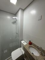 Ótimo apto a 50m da areia 2Q 2 banheiros churrasqueira c vista mar 206 - B&B Torres