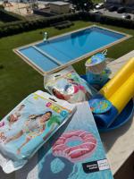 Serene Coastal Retreat with king Bed & Pool in Lavra - B&B Lavra