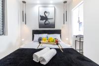 Apê Novo Pé na Área Vista Mar Lado Centro - Ferienwohnung Praia Grande