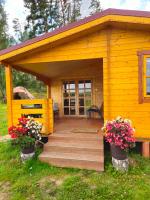Atpūta Priedītēs - koka namiņi pie Tērvetes Dabas parka ar zirgiem, ponijiem un dabas tuvumu - B&B