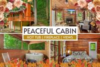 Peaceful End Cabin, Hot Tub, Fireplace - B&B