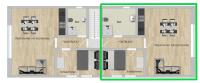 Apartment mit 1 Schlafzimmer