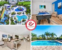 Vibrant Home Near Disney With Private Pool, Waterpark And Resort Acces At Encore Resorts Reunion - 221Fl - Chambres d’hôtes Kissimmee