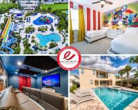 Fabulous Home With Air Hockey, Media Room And Waterpark & Resort Access Near Disney At Encore Resorts Reunion - 290Fl - Bed and Breakfast Kissimmee