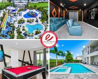 Spectacular Home Near Disney With Private Pool, Movie Theater And Pool Table With Waterpark & Resort Access - 332Sf - Ferienwohnung Orlando