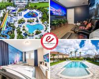 Luxury Home With Themed Rooms, Air Hockey Near Disney With Waterpark & Resort Access At Encore Resort - 7699Gr - Chambres d’hôtes Kissimmee