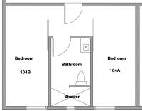 New 2BR1BA Apartment CoLiving Comfort Full - Chambres d'hôtes San José