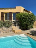Villa La Baume 10 couchages, piscine, vue mer Le Tignet 06 - B&B Le Tignet