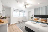 Estudio con 1 cama grande