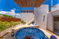 2 story PH heated jacuzzi close Beach 5th - B&B Playa del Carmen