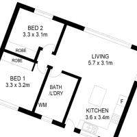 Two-Bedroom Apartment