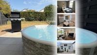 Kings und Queens - 2SZ - Whirlpool - Terrasse - Grill - B&B Dudenhofen
