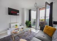 Birmingham City Centre Apartment with Balcony - Bed and Breakfast Birmingham