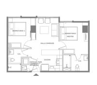 Apartamento céntrico y excepcional con 2 habitaciones, 2 baños en zona central de la ciudad - Chambres d'hôtes Guatemala