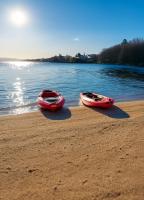 Big Waterfront Cabin - Sauna & Spa - Near Bergen - Sleeps 18 - Chambres d'hôtes Herdla