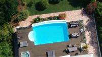 Villa Deluxe l'Hacienda Villa vue mer 180 piscine jacuzzi proche plage marina golf pointe des châteaux et casino jardin clos voyage durable - Chambres d'hôtes Saint-François