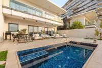 Silkhaus Beach House & Private Pool with 3BR & Maid Room - B&B Abu Dhabi Island and Internal Islands City