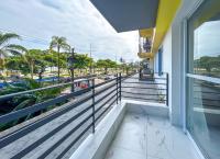 Apto estiloso e climatizado com wi-fi a beira mar - Chambres d’hôtes Santos