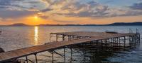 Platán Garden Apartman with lakeview - B&B Balatonboglár
