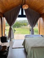 Chalé Tiny house com banheira e lareira - B&B Osório