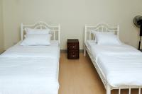 Camera Doppia con Letti Singoli con Vista Giardino