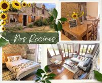 "Nos racines", maison de campagne pour 5 personnes - B&B Sougéal