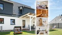 FeelGood Ferienhaus - 212 qm mit Sauna, Garten, Terrasse, Grill - 2 Apartments - für Familien & Gruppen - Mitten in Deutschland - B&B Schoneberg
