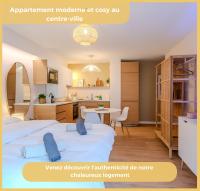 Studio Magnolia le Claudel I Thonon-les-Bains - B&B Thonon-les-Bains