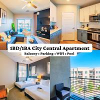Bright 1BR Uptown Biltmore Gym Pool Parking WD - B&B