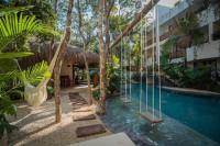 Tulum Getaway - 1BR with 2 Queen Beds Pool Office Area & Gym - B&B Tulum