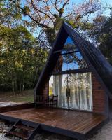 Chalés canto da mata fazenda Serramar - Ferienwohnung Massiambu Pequeno