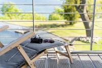 Sassnitz - Naturteich, Spielplatz, Sauna, Meerblick, Kamin - FeWo Wellenspiel - B&B Sassnitz