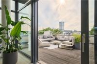 Stralau360 - Exclusive Penthouse with Sauna & Panoramic Rooftop - Ferienwohnung Berlin