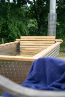 Luxury One Bed Shepherd's Hut with Hot Tub - B&B Eggesford