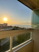 Apto com linda vista para o mar 50m da praia - Chambres d’hôtes Praia Grande