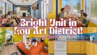Cozy & Creative Top Unit in Lou's Arts District - B&B