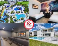 Remarkable Home Near Disney With Theater & Themed Rooms With Waterpark & Resort Access At Encore Resort - 7660Ff - B&B Kissimmee