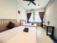 Chambre Familiale avec Salle de Bains Commune