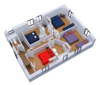 Jolie m'Home - Maison 15 pers, 5 sdb, 5 WC, proche Puy du Fou - Chambres d'hôtes Mauléon