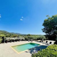 Alegria Studios - en Provence - Piscine avec vue - Terrasse privative - B&B Aups