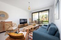 Apartment mit 2 Schlafzimmern und Gartenblick