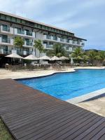 Porto de Galinhas Flat Laguna Beach Vista Piscina 1 km Praia Principal - Chambres d'hôtes Porto de Galinhas