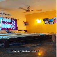 Arundekar Home Stay In 2 Minutes Walk Beach AC Room - Bed and Breakfast Gokarna